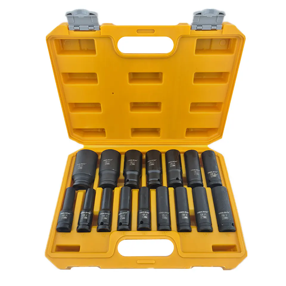 Kit Juegos Dados Impacto Cuadrante De 1/2 16 Piezas Toolmak 1