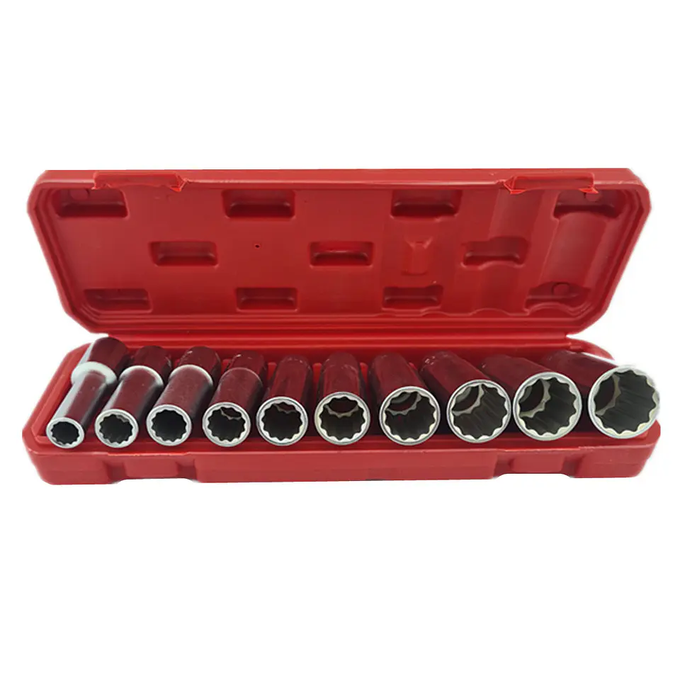 Kit Juego Dados Largos Poligonales Cuadrante 1/2 10 Piezas 1