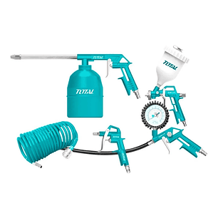 Kit Juego Herramientas Neumaticas 5 Piezas Total Tatk053-1