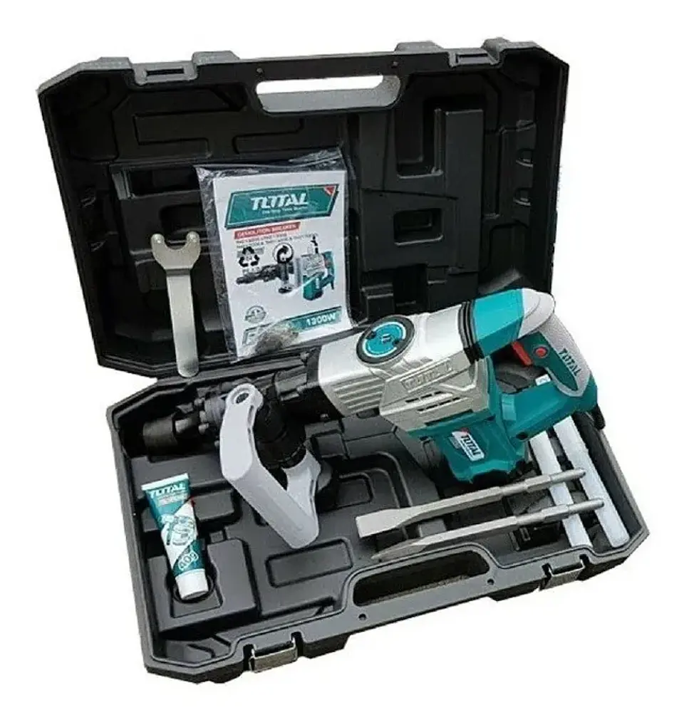 Martillo Demoledor Cincelador 1300w 6kg Total Th213006 2