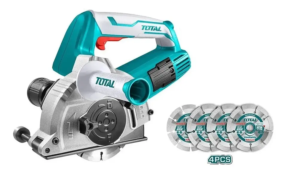 Sierra Circular Cortadora Marmol Concreto 1500w Total 2