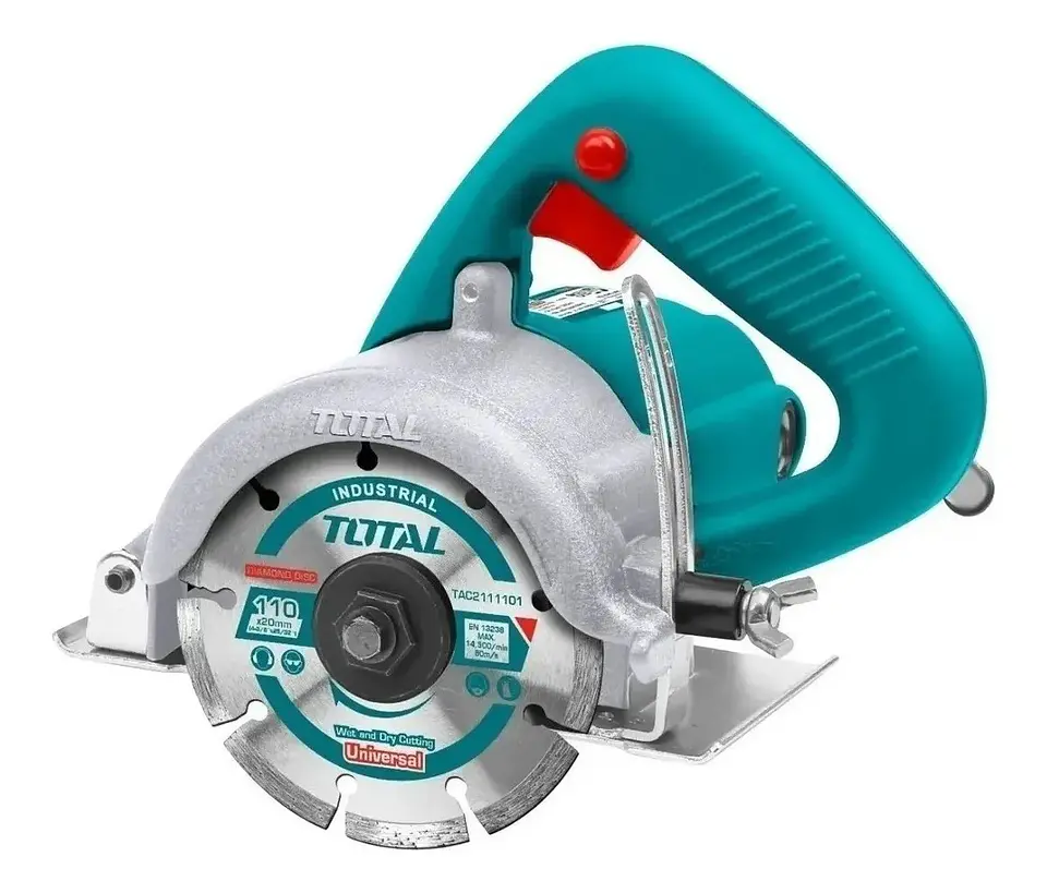 Sierra Circular Cortadora Marmol Concreto 110mm 1400w Total 1