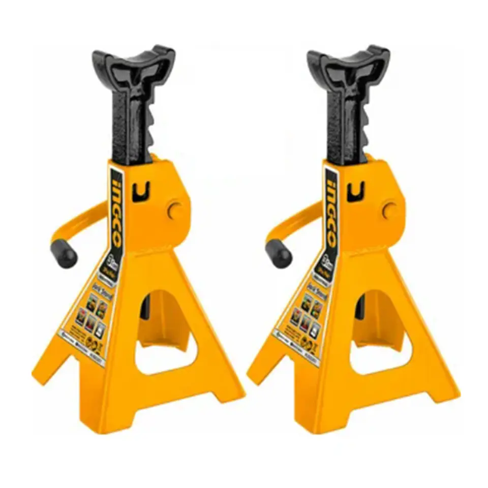 Banquillo Caballete Soporte 3 Toneladas 2 Pcs Ingco Hjs0301 1