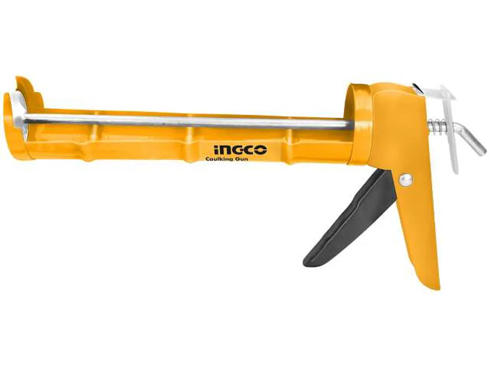 Pistola Calafatera Tipo Esqueleto Para Silicona 9puLG Ingco 1