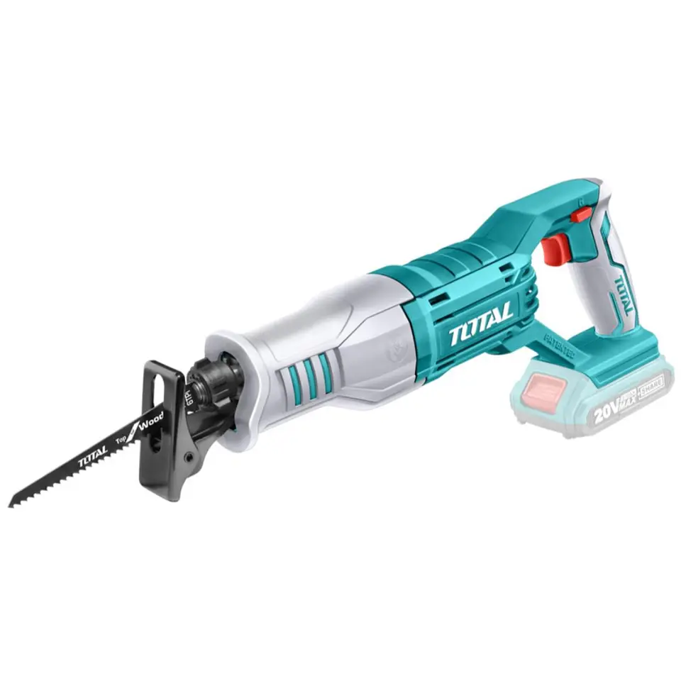 Sierra Sable Inalambrica 20v + Bat +cargador Total Trsli1151 2