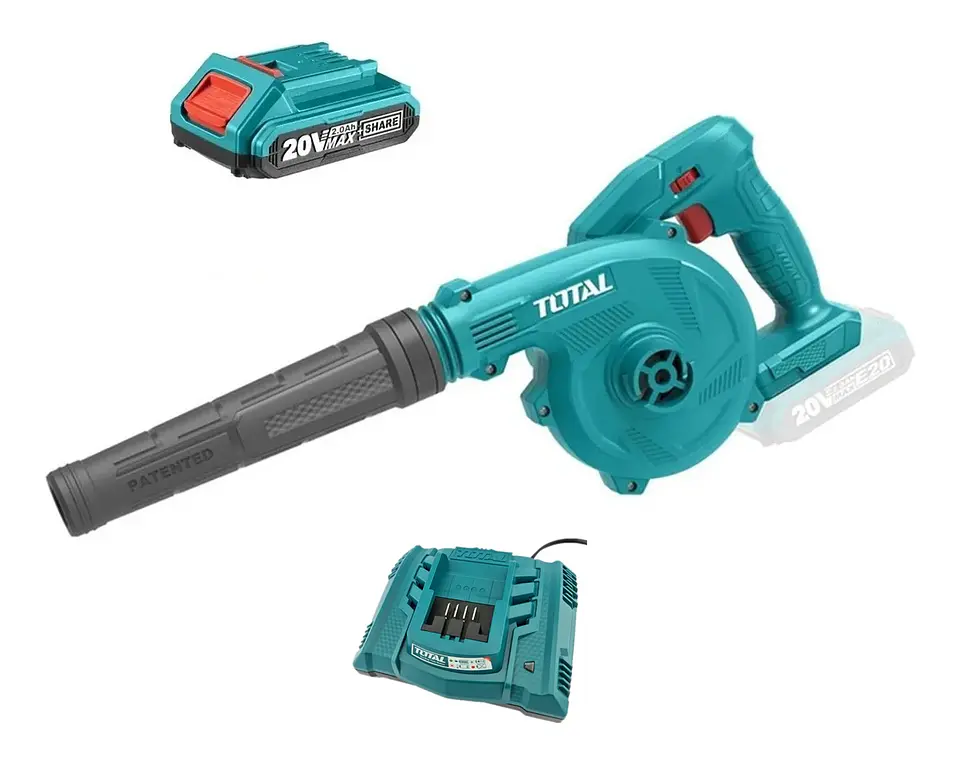 Soplador Inalambrico 20v + Cargador + Bateria Total Tabli20018 1