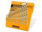 Set Juego Brocas Para Metal 19 Piezas Ingco Akdb1195 - Miniatura 1