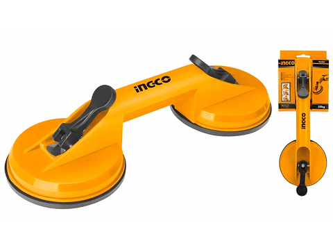 Ventosa Doble Para Vidrio 50 Kg Ingco Hsu025001