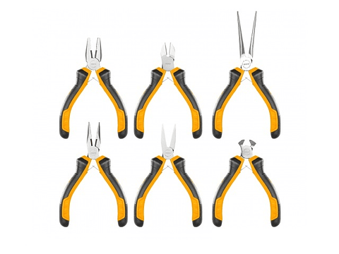 Kit Set Juego De Mini Alicate 6 Piezas Ingco Hmps06115