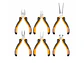 Kit Set Juego De Mini Alicate 6 Piezas Ingco Hmps06115 - Miniatura 1