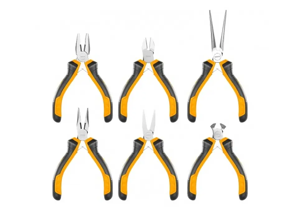 Kit Set Juego De Mini Alicate 6 Piezas Ingco Hmps06115 1