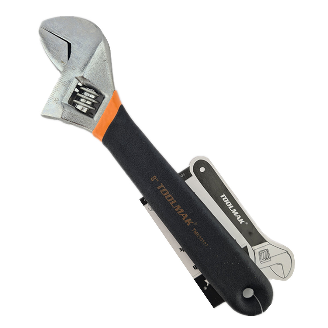 Llave Francesa Ajustable 8 Pulgadas Toolmak Tmk19197 1