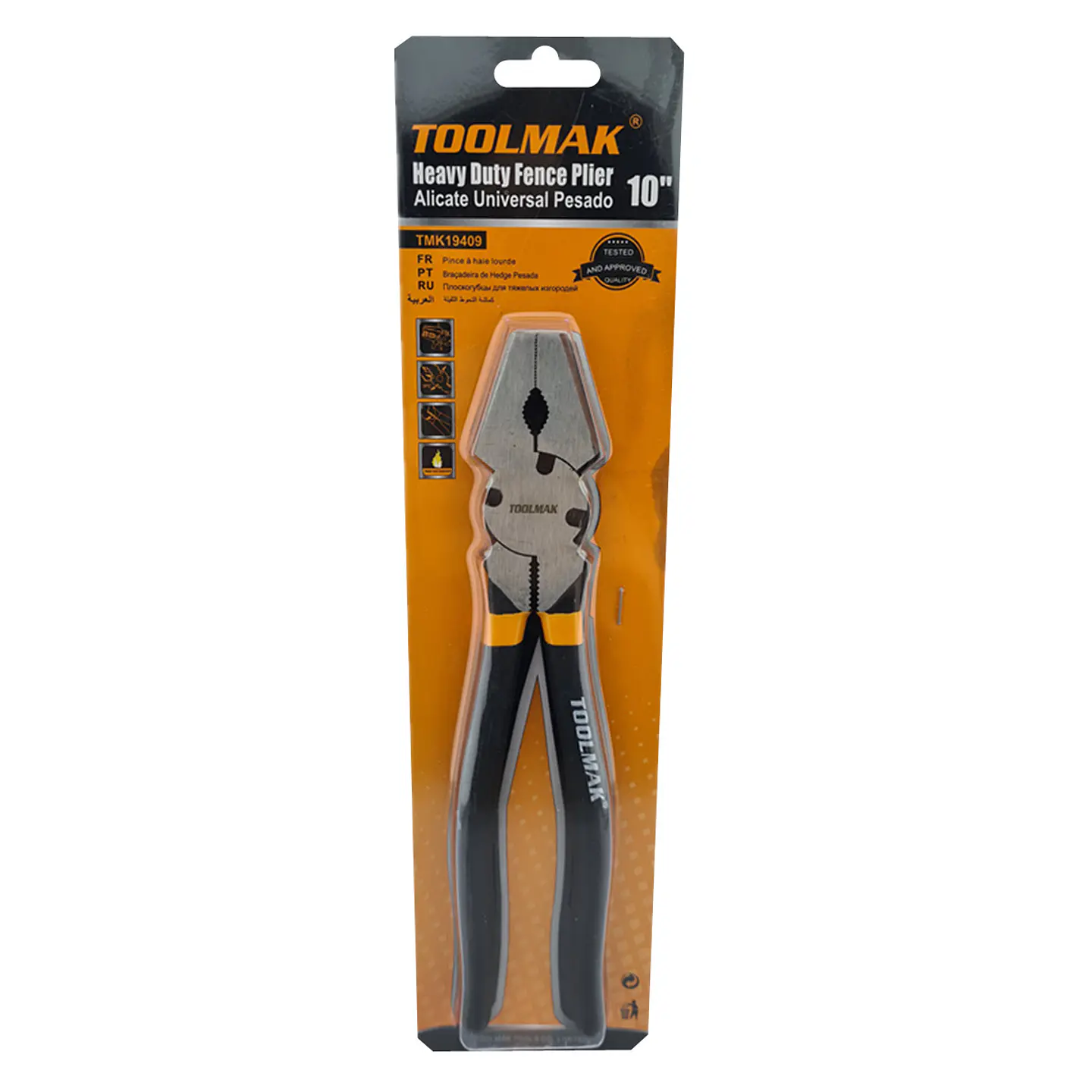 Alicate Universal Enfierrador 10 Pulgadas Toolmak Tmk19409 2