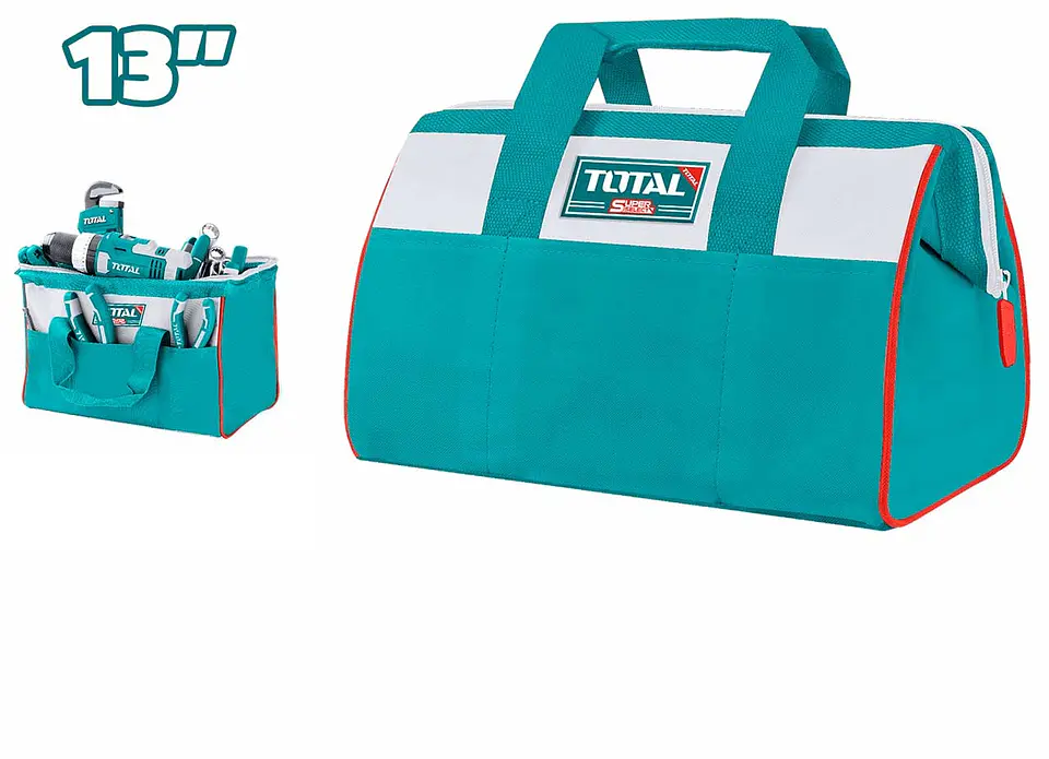 Bolso Bolsa De Herramienta 13 Pulgadas Total Tht261325 3