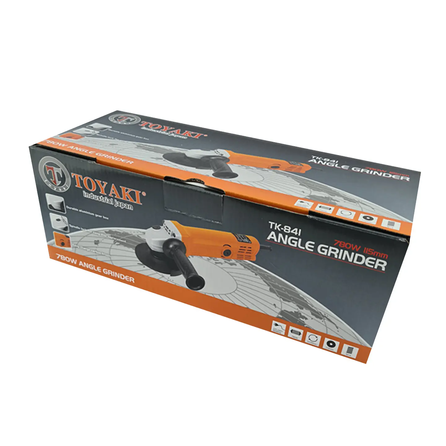 Esmeril Galletera Angular Toyaki 115mm 780w Tk-841 2