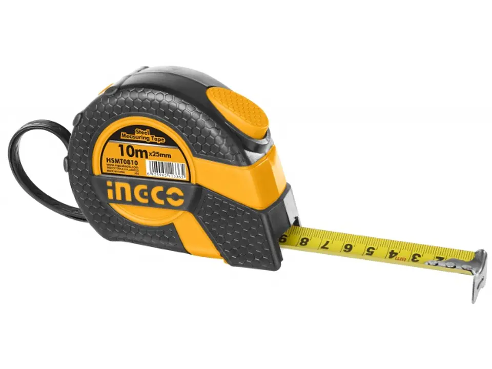 Cinta Huincha Metrica De Acero 10m Ingco Hsmt0810 1