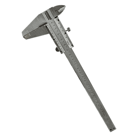 Pie De Metro Vernier Análogo Con Estuche 150mm 8 Pulgadas Mk
