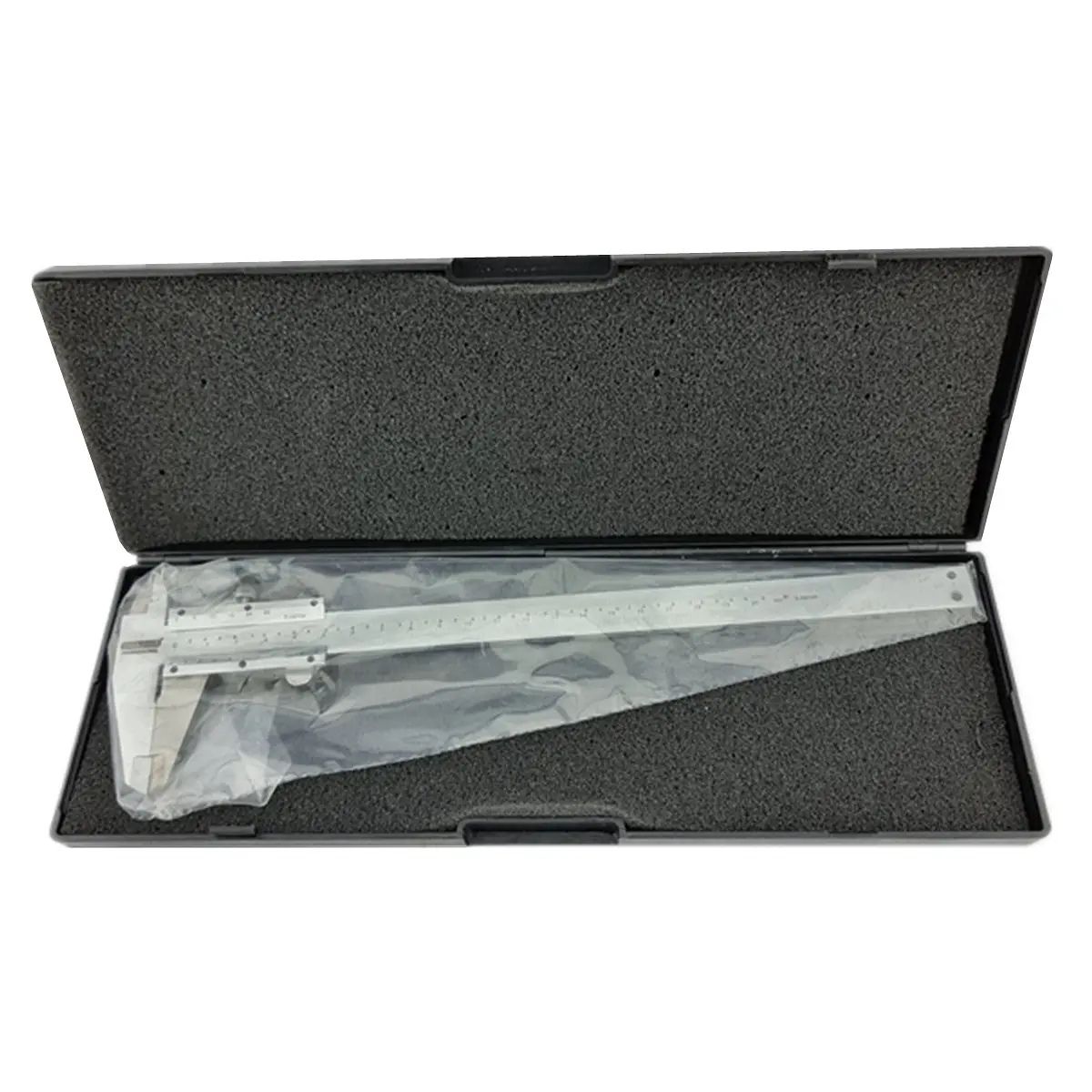 Pie De Metro Vernier Análogo Con Estuche 150mm 8 Pulgadas Mk
