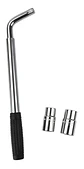 Llave De Rueda Con Barrote Llantas Universal 17-19 21-23 Mm - Miniatura 1