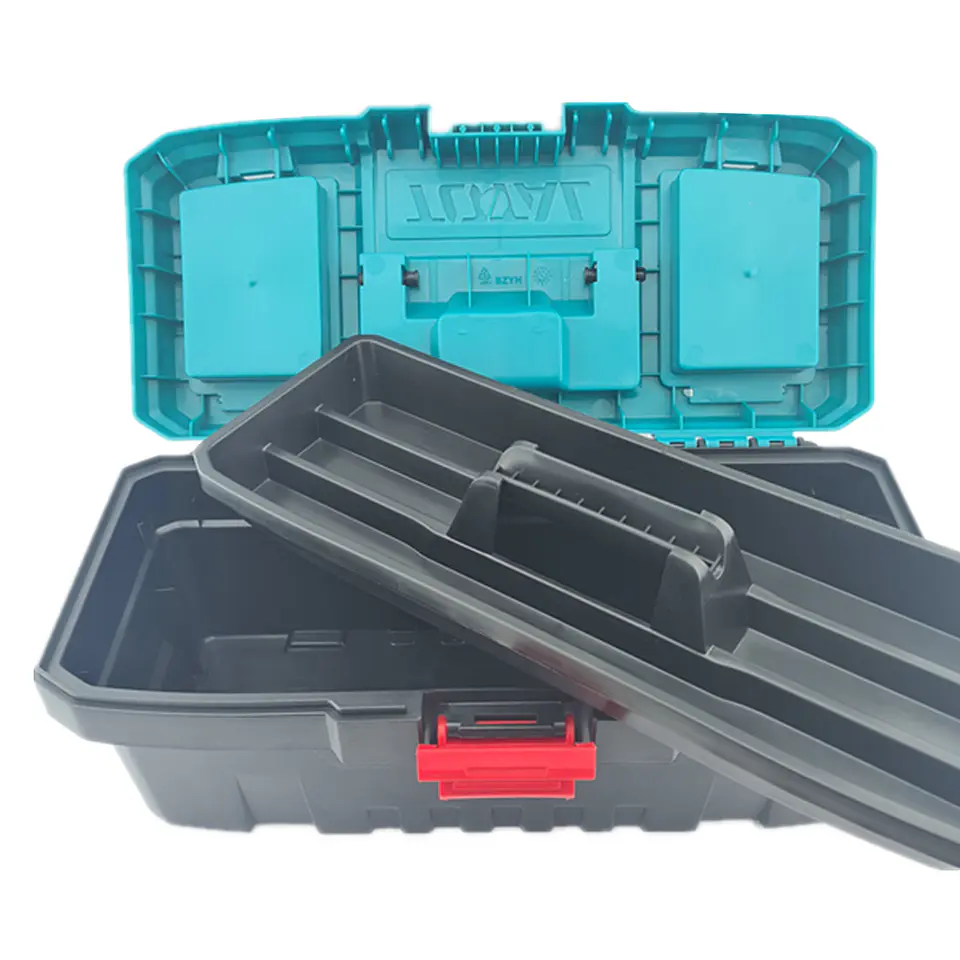 Caja Organizadora Porta Herramienta Plástica 14 Pulgadas Total TPBX0141 2