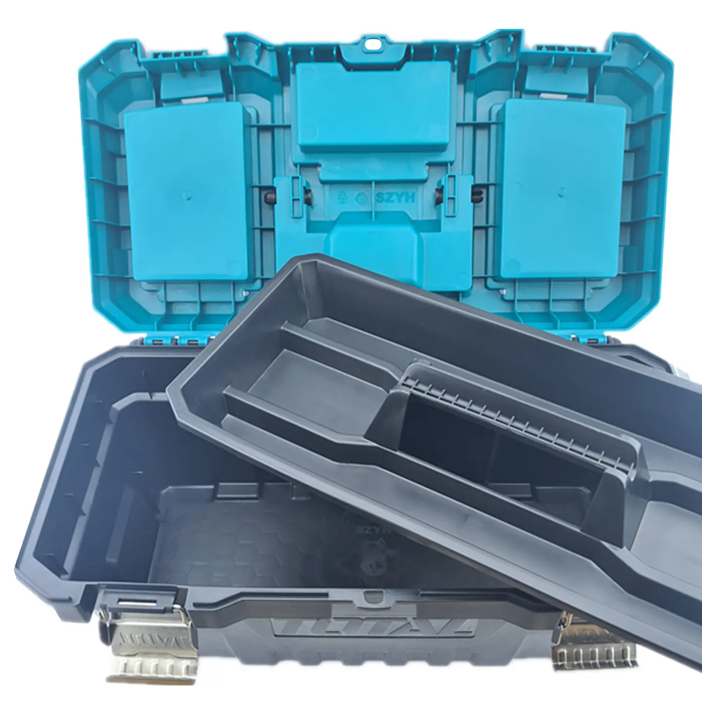 Caja Organizadora Porta Herramienta Plastica 17 Pulgadas Total 2