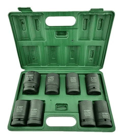 Juego De Dados Impacto Hexagonal Cuadrante 1 Pulgada 8 Pieza