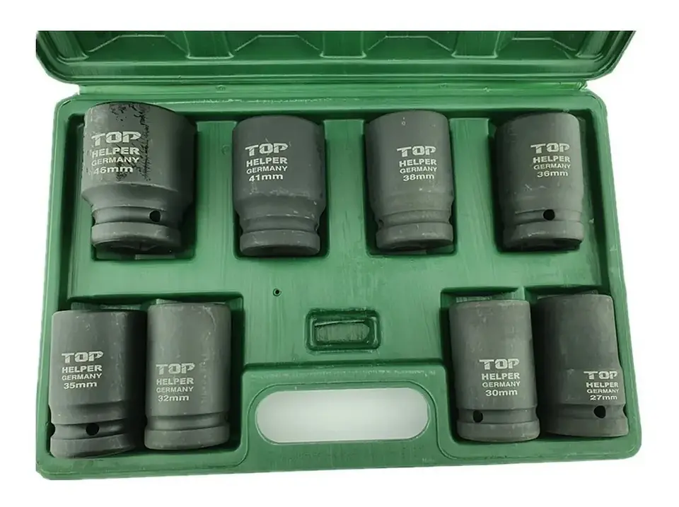 Juego De Dados Impacto Hexagonal Cuadrante 1 Pulgada 8 Pieza 2