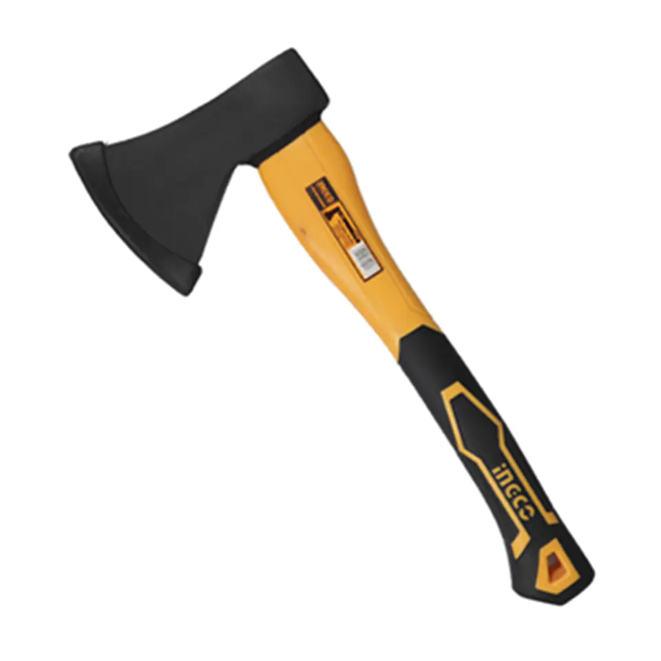 Hacha De Mano Mango Fibra De Vidrio 600grs Ingco Hax0206008 1