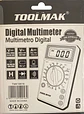 Multimetro Multitester Digital Toolmak Tmk19916 - Miniatura 2
