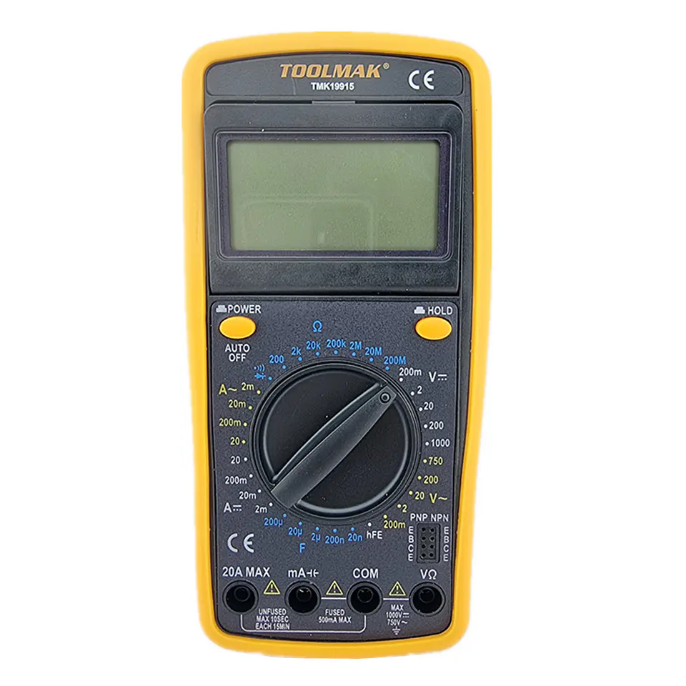 Tester Multitester Multimetro Digital Pantalla Lcd Tmk19915 1