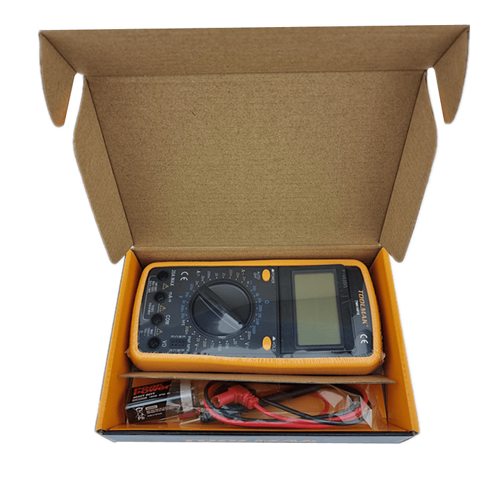 Tester Multitester Multimetro Digital Pantalla Lcd Tmk19915 2