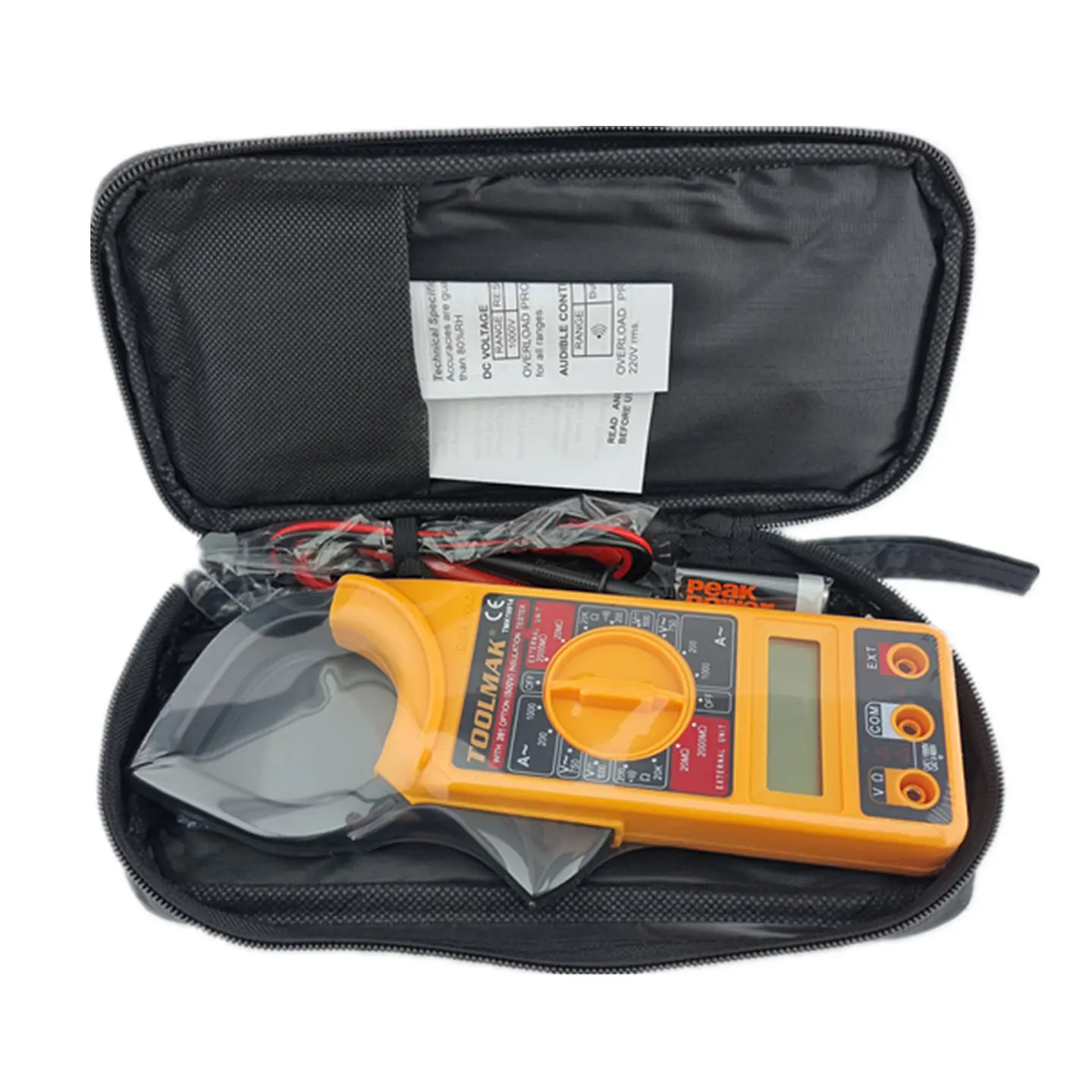 Tester Pinza Multitester Amperimetro Digital Tmk19914 2