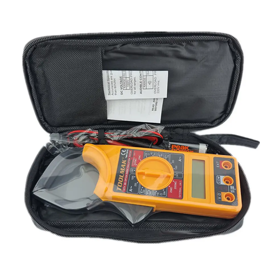 Tester Pinza Multitester Amperimetro Digital Tmk19914 2