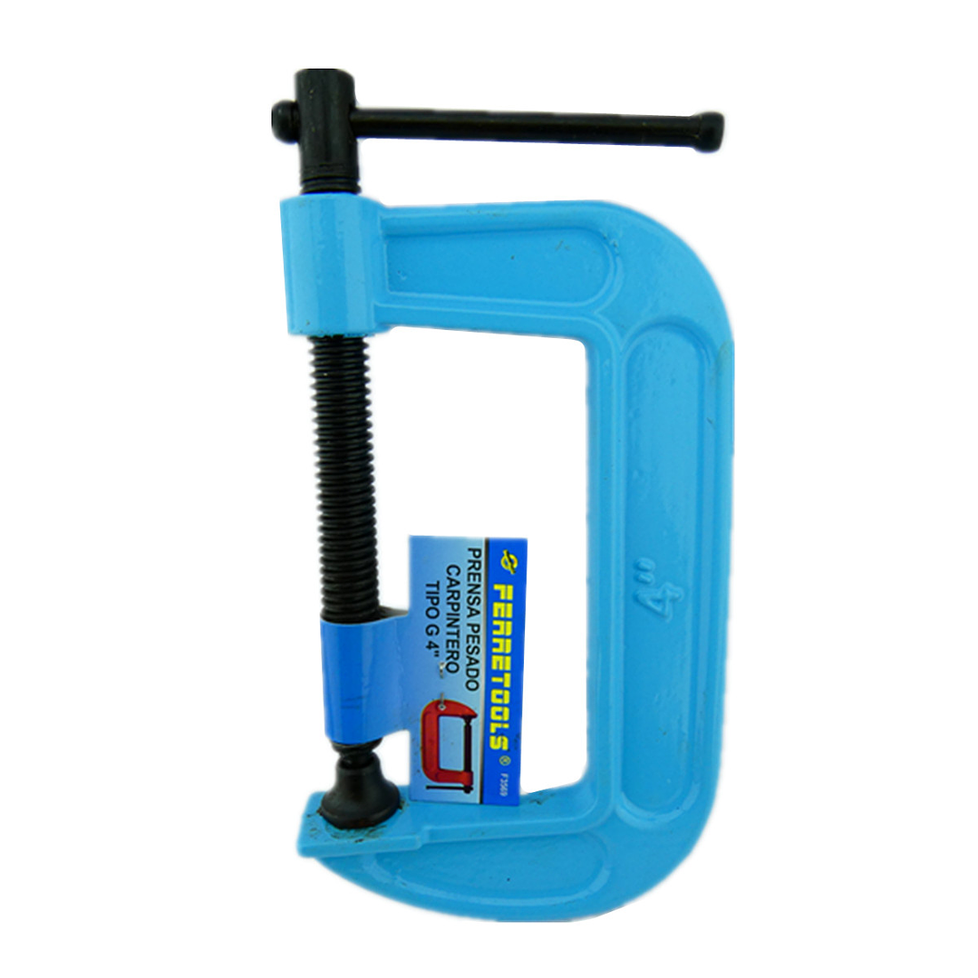 Prensa Tipo C 4 Pulgadas Ferretools 1