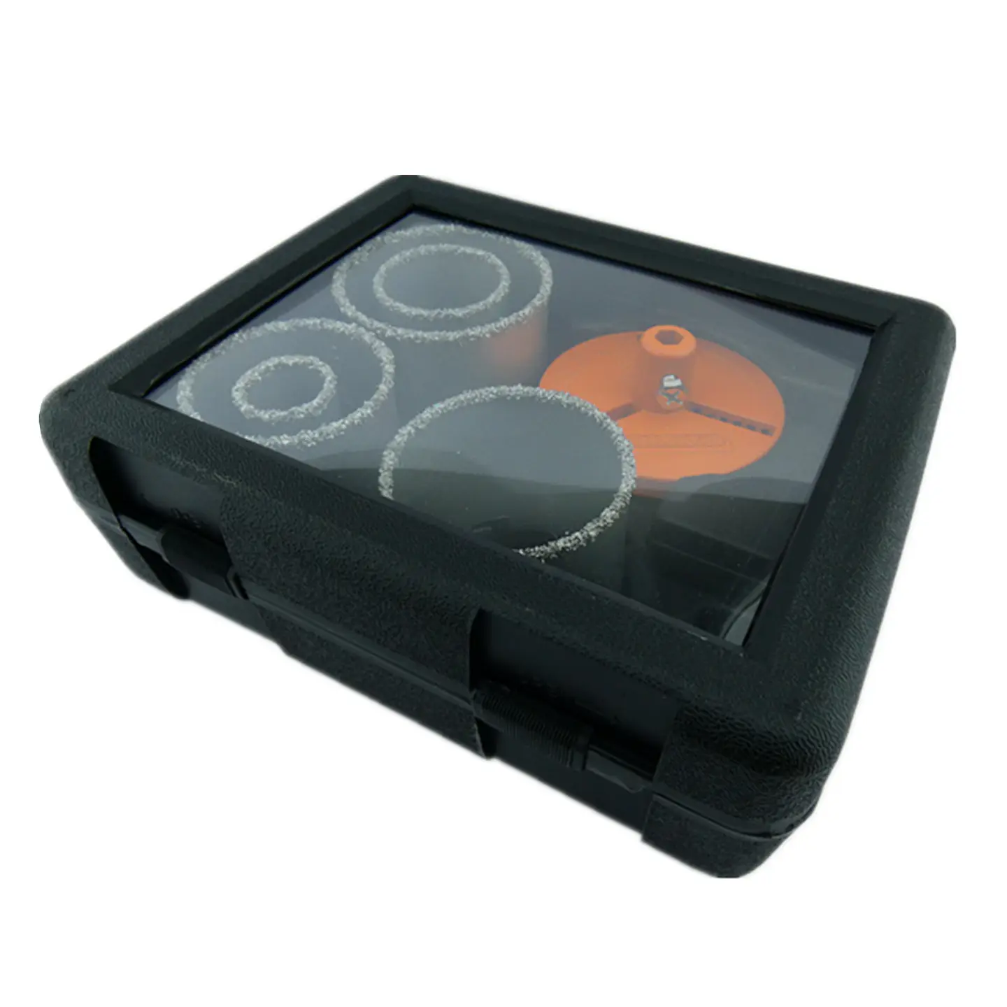 Kit Set Juego Broca Sierra Copa Diamantada 7 Piezas Makawa 2