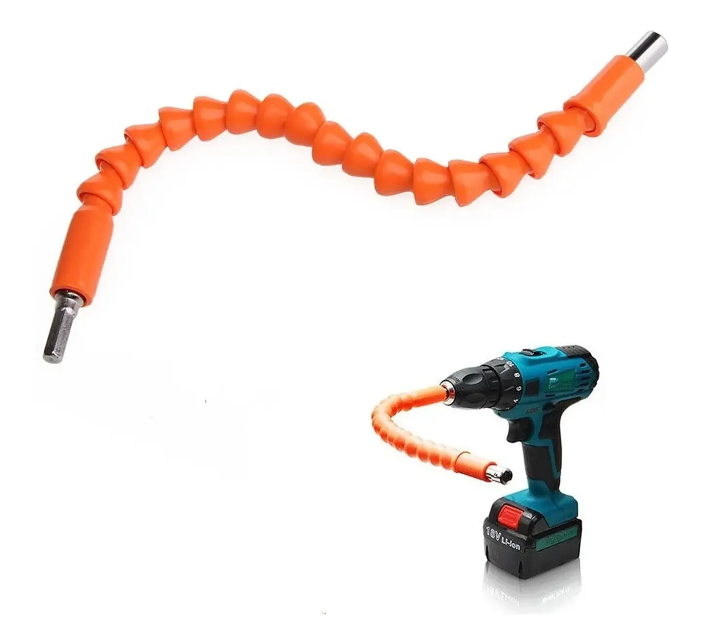 Juego De Extension Flexible Para Taladro Destornillador Toolmak 2