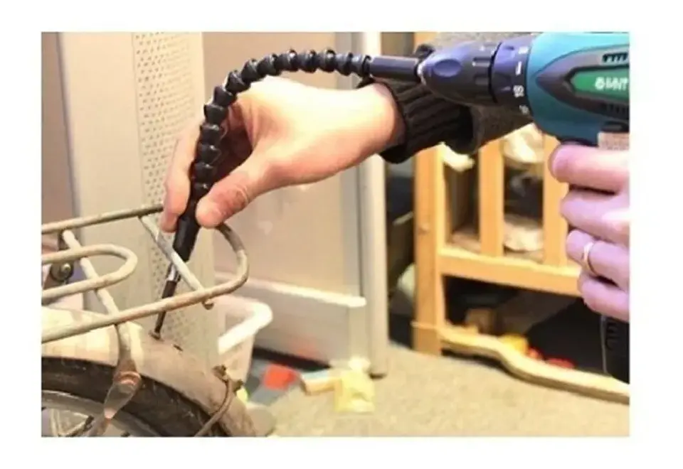 Juego De Extension Flexible Para Taladro Destornillador Toolmak 4