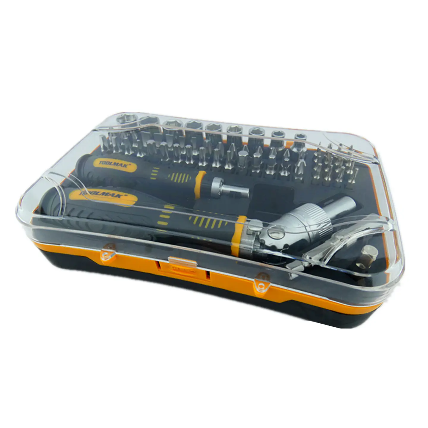 Juego Puntas Destornillador Con Ratchet 1/4 61 Piezas Toolmak 3