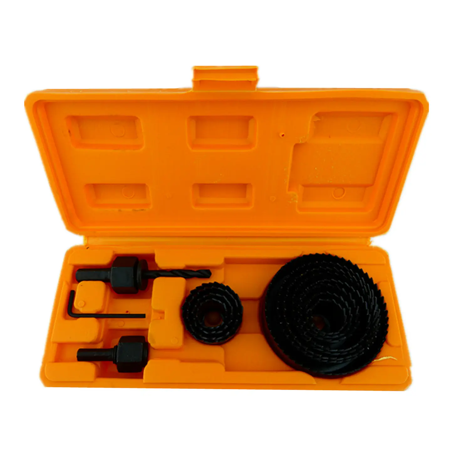 Juego Hoja Broca Sierra Copa Para Madera 15 Piezas Toolmak 1