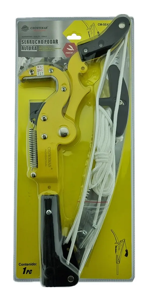 Podador De Altura Manual Tijera Serrucho Arbol Crownman