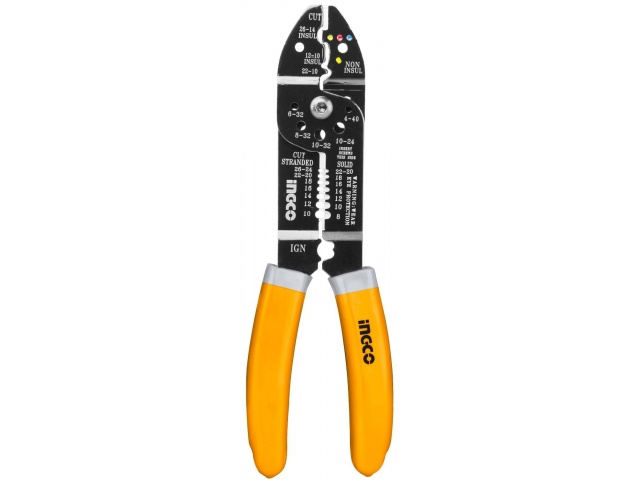 ALICATE TERMINALES 215MM/8,5" INGCO HWSP851