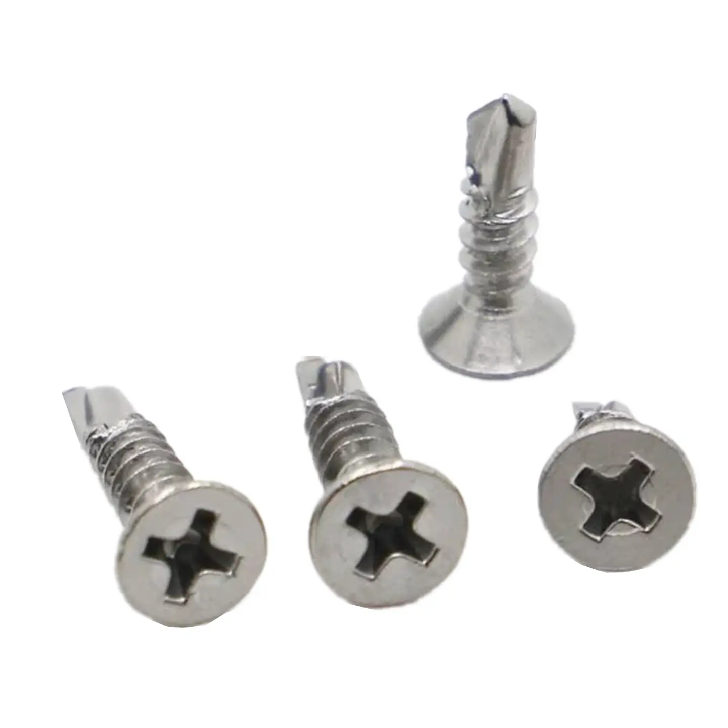 Tornillo Cabeza Plana Punta Broca 8x3/4 1000 Pcs Tmk19843 1