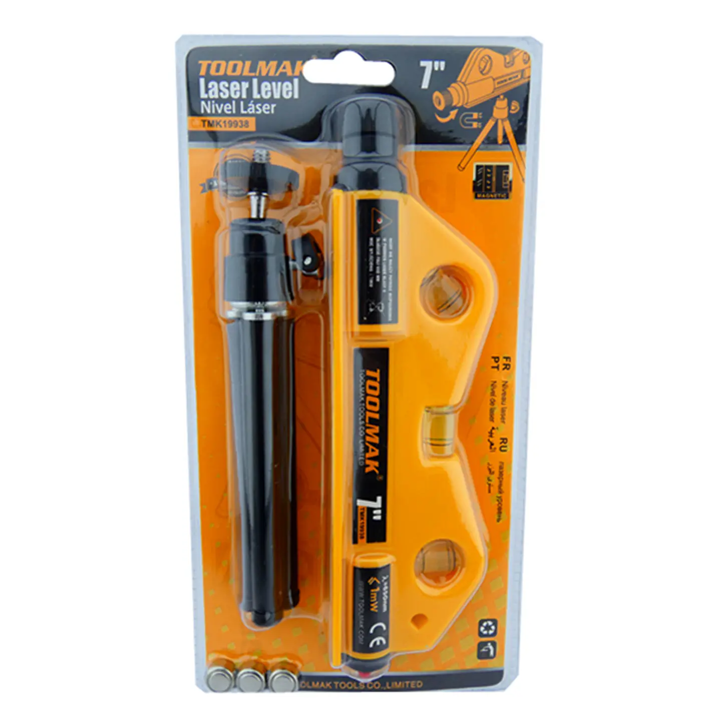 Mini Nivel Laser Con Tripode 7 Pulgadas Tmk19938 1