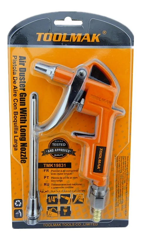 Pistola De Aire Sopladora Neumatica Compresor Tmk19831