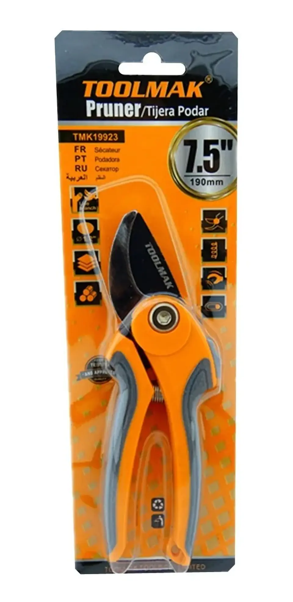 Tijera De Podar Jardin 7.5 Pulgadas (190mm) Tmk19923 2