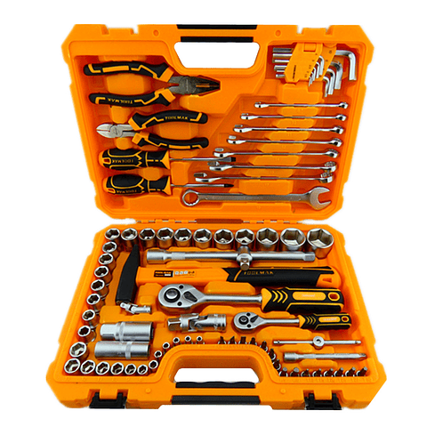 Kit Set Juego Dados Y Herramientas 78 Pcs Toolmak Tmk19792