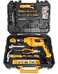 Kit Taladro Percutor 650w + Herramientas - 101 Piezas Ingco  - Miniatura 1