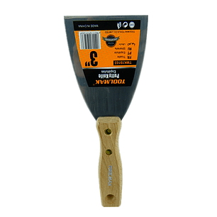 Espatula Recta Mango De Madera 3 Pulgadas Tmk19103