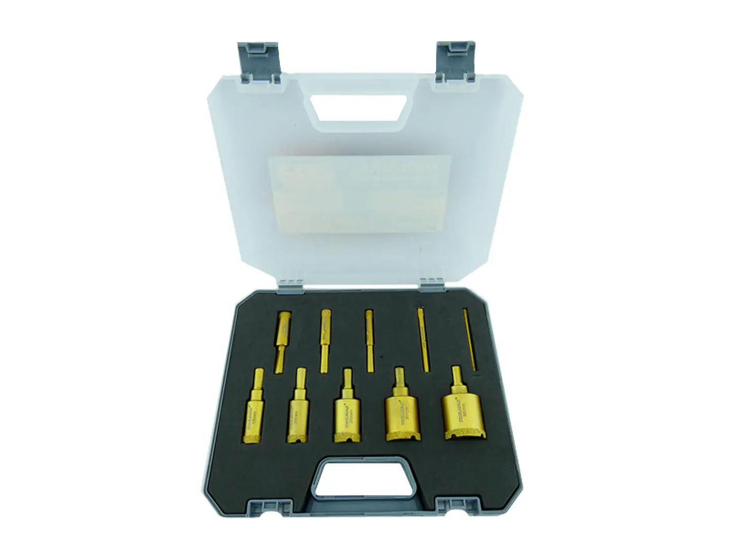 Brocas Copa P/ Ceramica Marmol Vidrio 6-35mm 10 Pcs Tmk19894 1