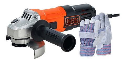 Galletera Esmeril Angular 4 1/2 115mm 650w Black+decker 